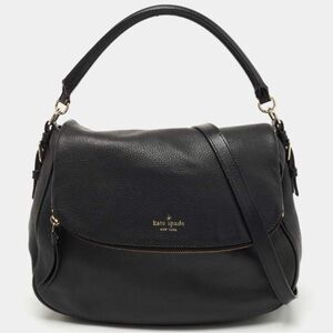 Kate Spade Black Leather Shoulder Bag with clutch. Kate Spade Cobble Hill Penny